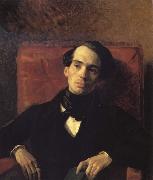 Karl Briullov Portrait of alexander strugovshchikov oil on canvas